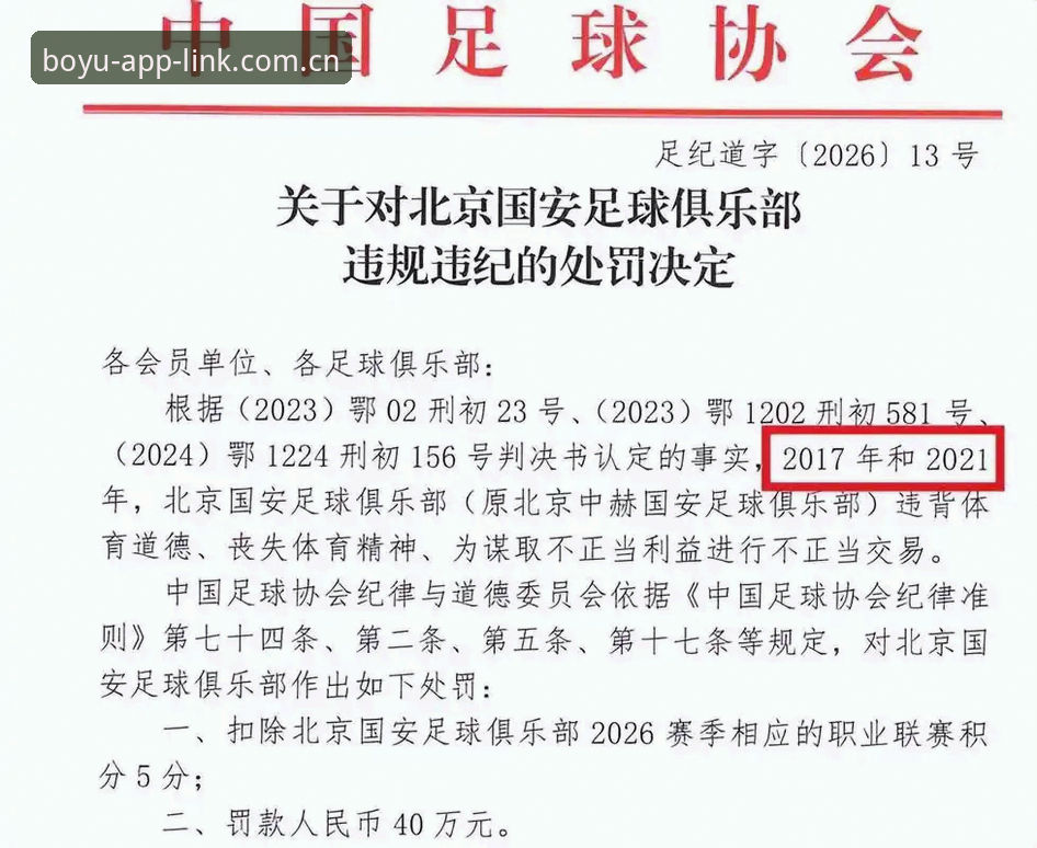 足协第三批禁足名单曝光:17人终身禁赛,48人遭重罚,博鱼体育平台用户热议5大焦点